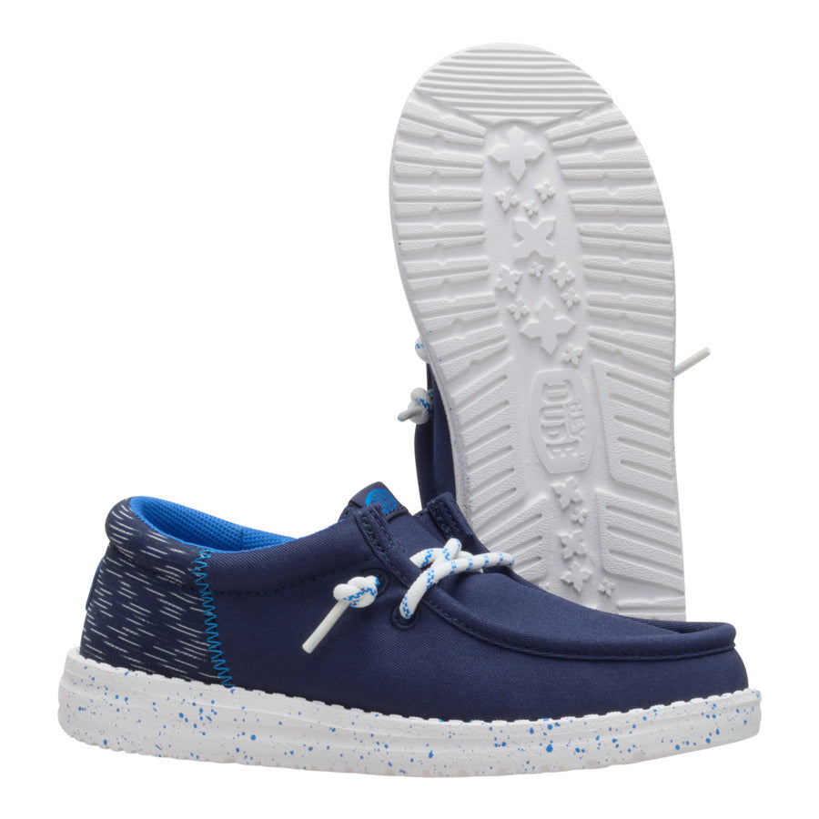 Wally Funk Youth Jersey Jacquard - Peacoat Blue/Multi - Image 3