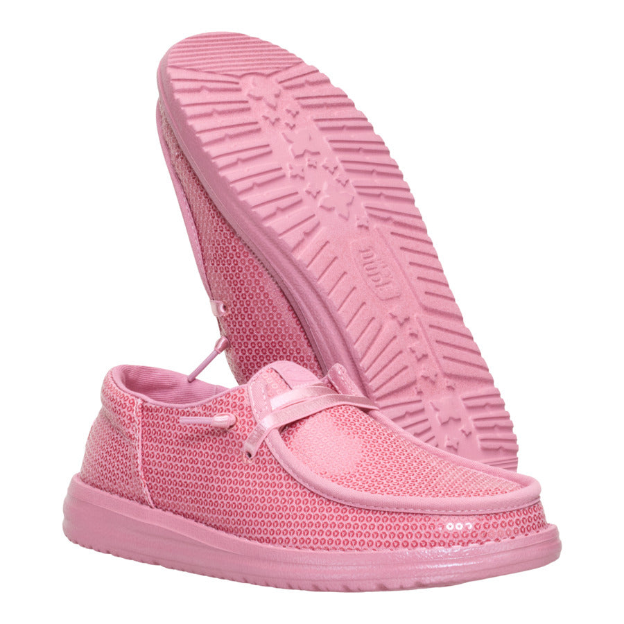 Wendy Funk Mono Sequin - Foxglove Pink - Image 3