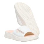 Tide Espadrille Slide - Off White/Tan