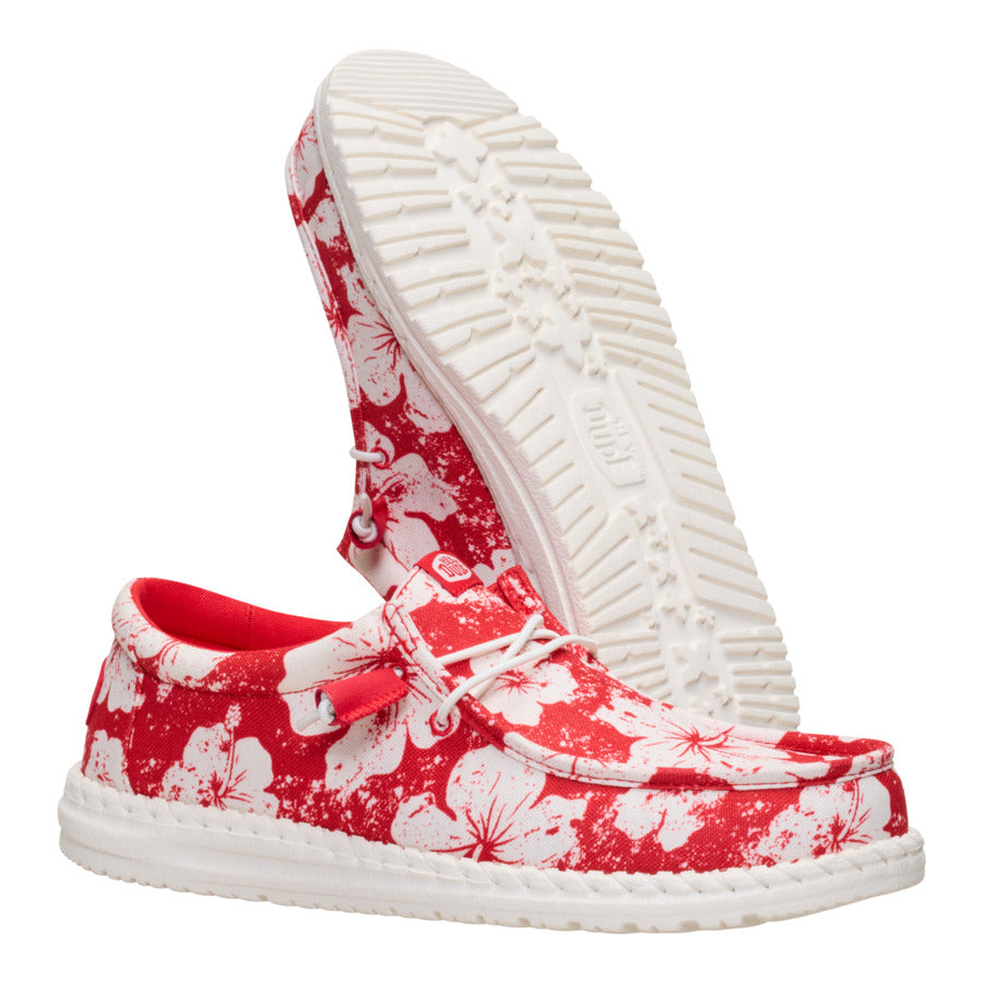 Wally Hawaiian - Red/White - Image 3