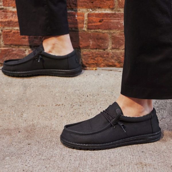Wally Stretch Canvas - Black/Black