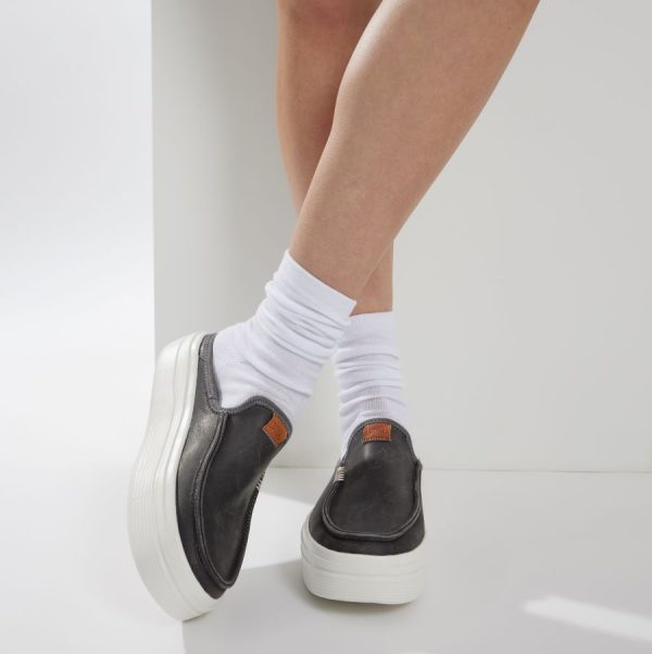 Austin Lift Leather Women - Black