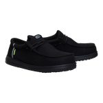Wally Work Comp Toe Wide - Black/Black