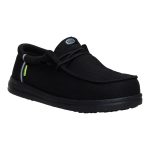 Wally Work Comp Toe Wide - Black/Black