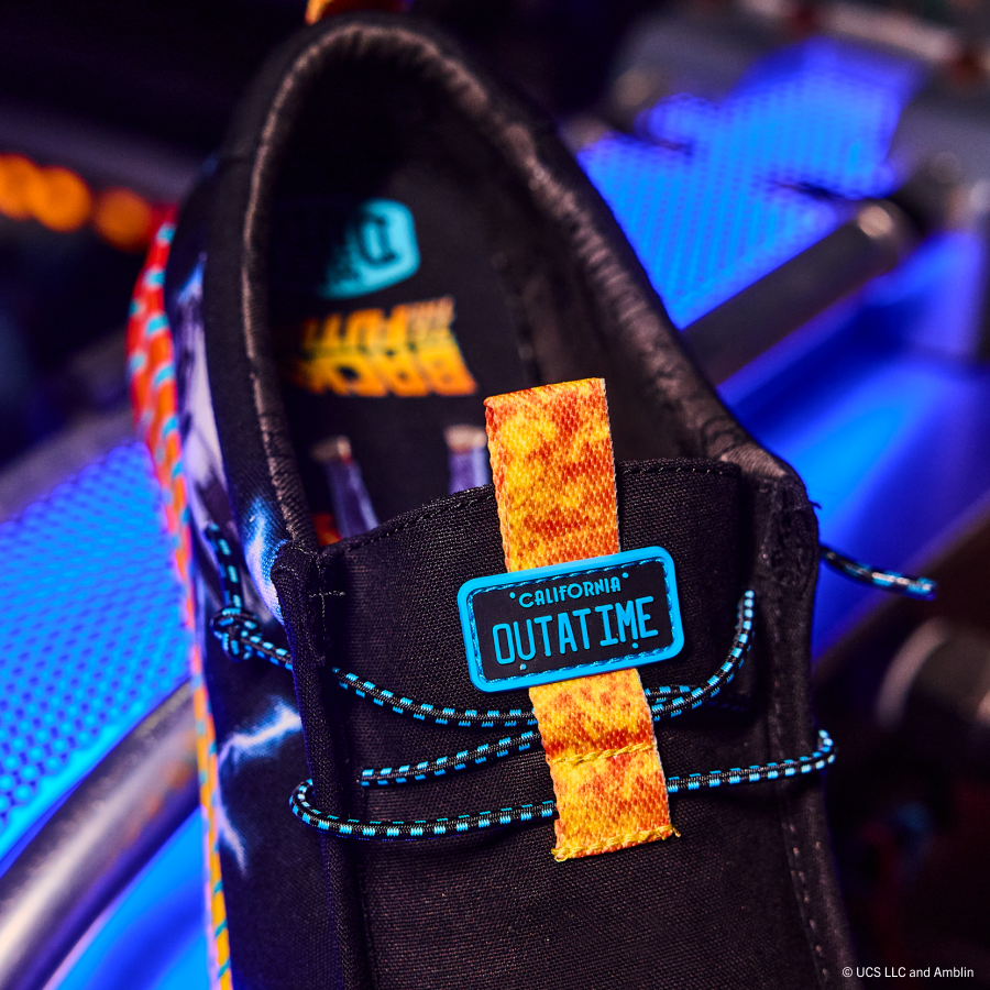 Wally Back To The Future Time Machine - Black/Multi - Image 8